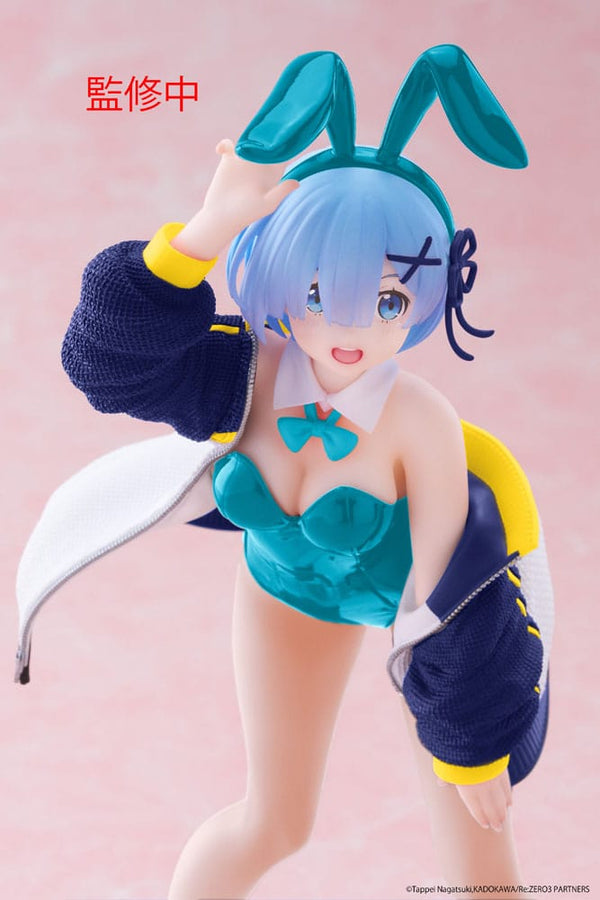 Re:ZERO - Rem: Jacket Bunny Ver. - Coreful PVC Statue (18 cm)