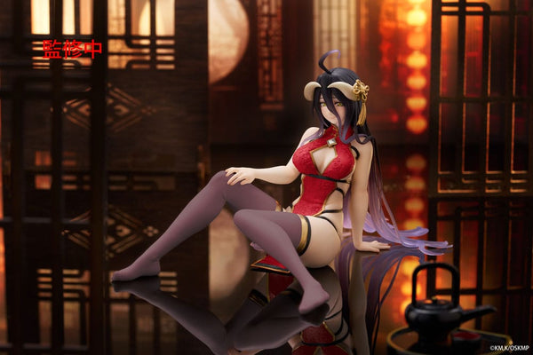 Overlord - Albedo: Chinese Dress Ver. Renewal - Desktop Cute PVC Statue (13 cm)