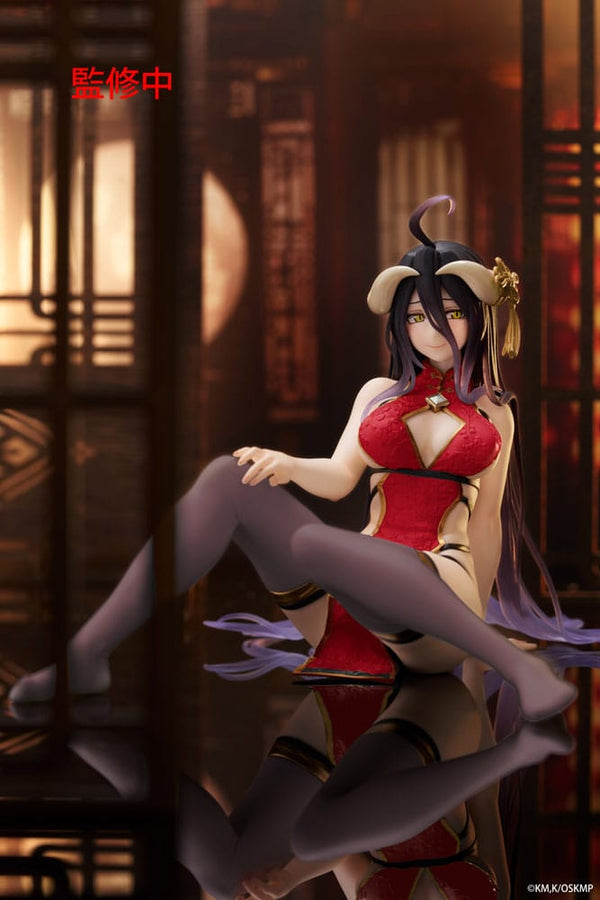 Overlord - Albedo: Chinese Dress Ver. Renewal - Desktop Cute PVC Statue (13 cm)