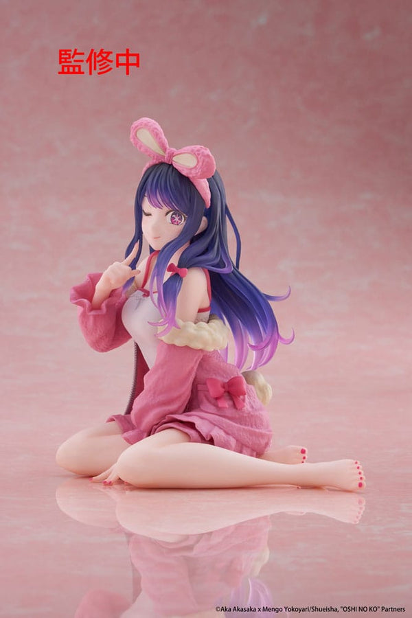 Oshi no Ko - Ai: Rabbit Room Wear Ver. - Desktop Cute PVC Statue (13 cm)