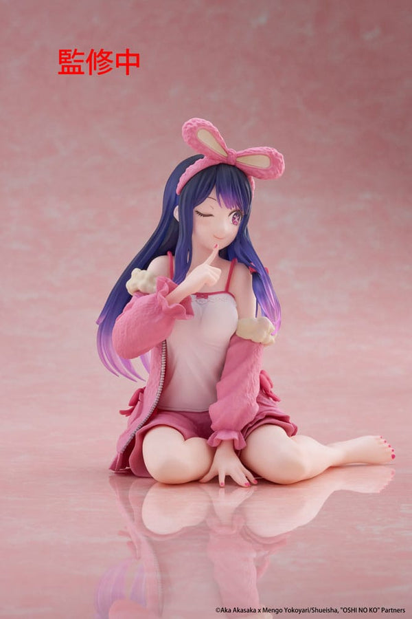 Oshi no Ko - Ai: Rabbit Room Wear Ver. - Desktop Cute PVC Statue (13 cm)