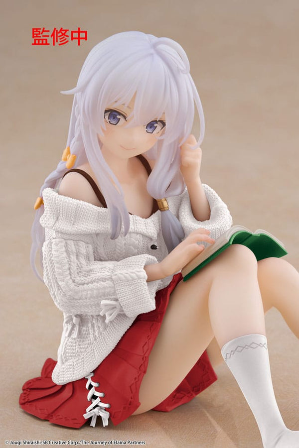Wandering Witch: The Journey of Elaina - Elaina: Casual Clothes Ver. - Desktop Cute PVC Statue (13 cm)