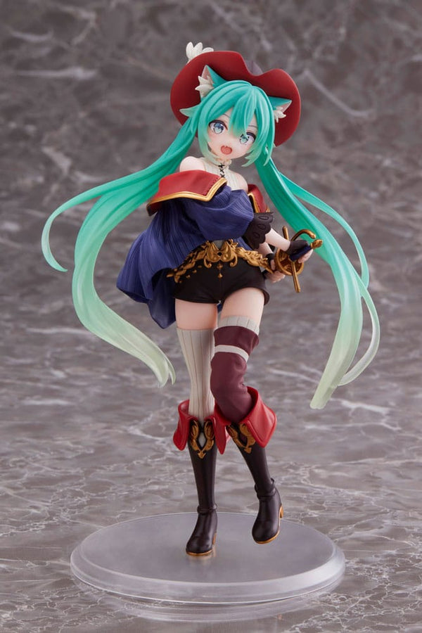Vocaloid - Hatsune Miku: Puss in Boots Ver. - PVC Statue (18 cm)