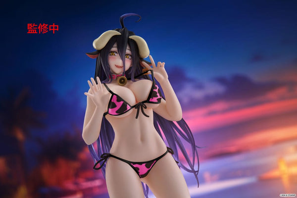 Overlord - Albedo: Cow-Print Swimsuit Renewal Ver. - Desktop Cute PVC Statue (13 cm)