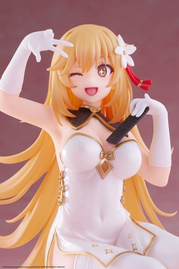 A Certain Scientific Railgun - Misaki Shokuho: Chinese Dress Ver. - Desktop Cute PVC Statue (13 cm)