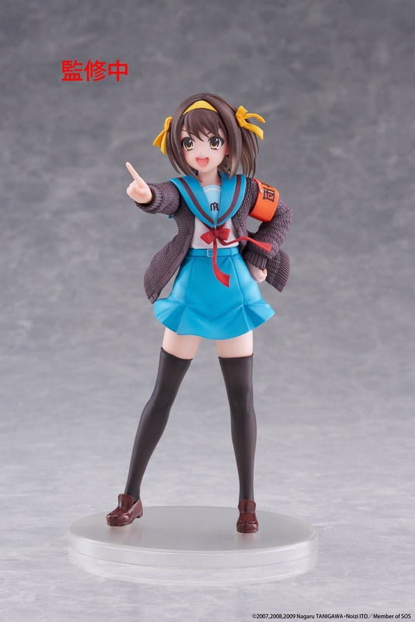 The Melancholy of Haruhi Suzumiya - Haruhi Suzumiya: Coreful Ver. - PVC Figur (18 cm)