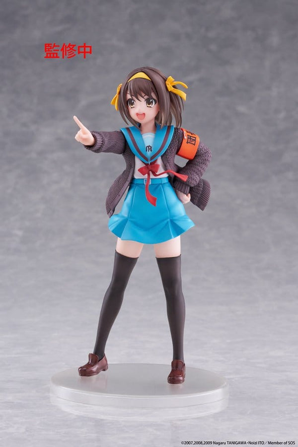 The Melancholy of Haruhi Suzumiya - Haruhi Suzumiya: Coreful Ver. - PVC Figur (18 cm)