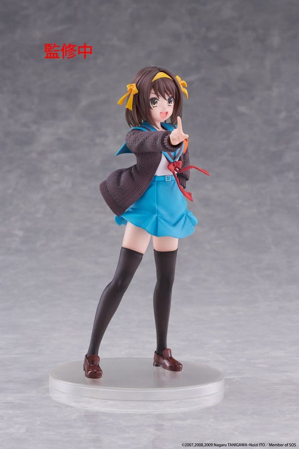 The Melancholy of Haruhi Suzumiya - Haruhi Suzumiya: Coreful Ver. - PVC Figur (18 cm)