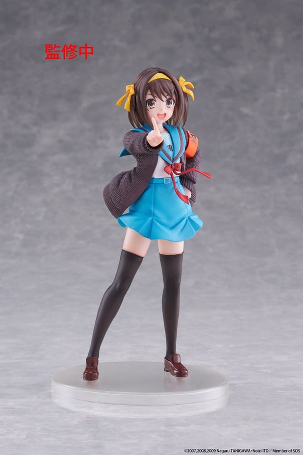 The Melancholy of Haruhi Suzumiya - Haruhi Suzumiya: Coreful Ver. - PVC Figur (18 cm)