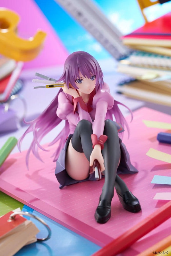 Monogatari - Hitagi Senjougahara - Desktop Cute PVC Statue (13 cm)
