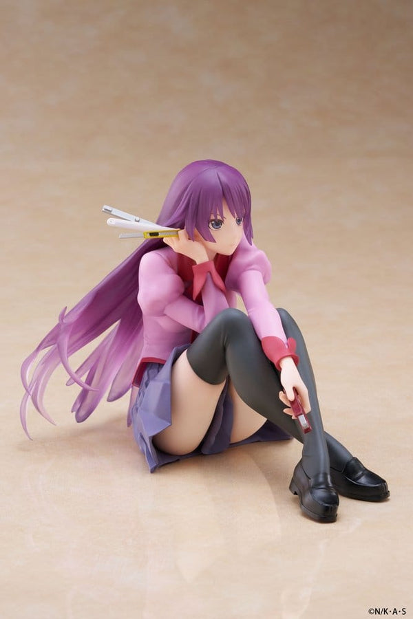 Monogatari - Hitagi Senjougahara - Desktop Cute PVC Statue (13 cm)
