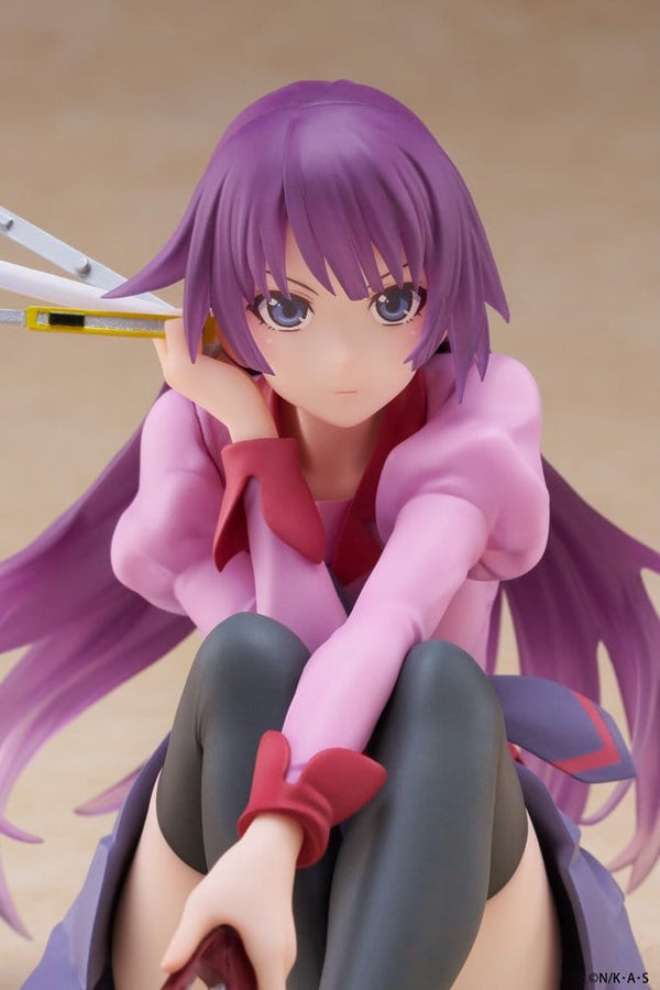 Monogatari - Hitagi Senjougahara - Desktop Cute PVC Statue (13 cm)