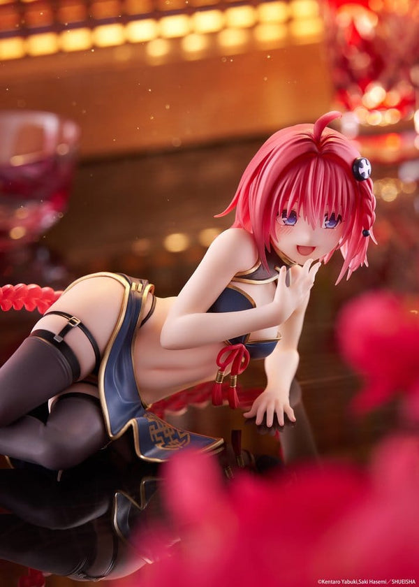 To Love-Ru Darkness - Mea Kurosaki: Chinese Dress Ver. - Desktop Cute PVC Figur (13 cm)