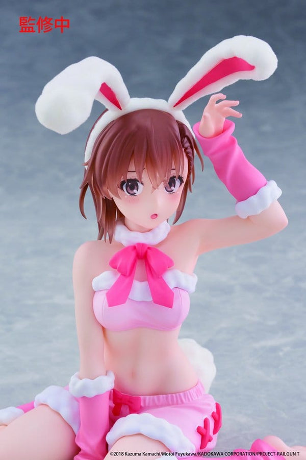 A Certain Scientific Railgun - Mikoto Misaka: Fluffy Bunny Ver. - PVC Figur (13 cm)