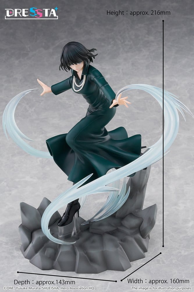 One-Punch Man - Hellish Blizzard - Dressta PVC Figur (22 cm)
