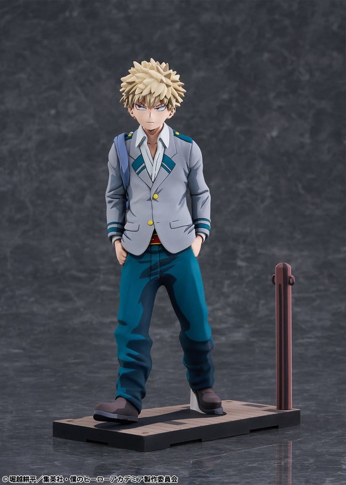 My Hero Academia - Katsuki Bakugo: U.A. High School Uniform 2Dimensioning Ver. - PVC Figur 1/8 (23 cm)