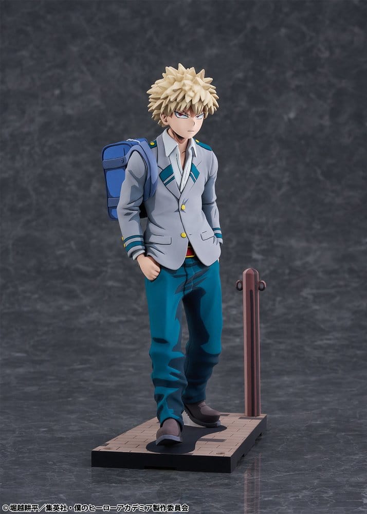 My Hero Academia - Katsuki Bakugo: U.A. High School Uniform 2Dimensioning Ver. - PVC Figur 1/8 (23 cm)