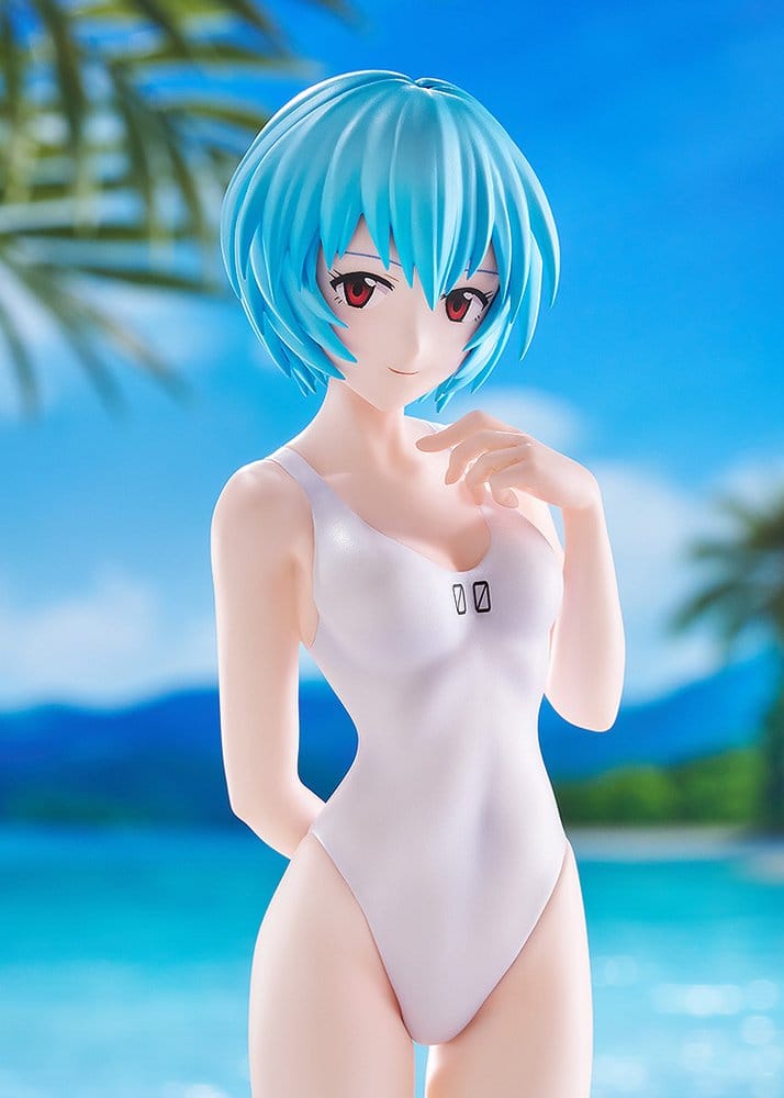 Rebuild of Evangelion - Rei Ayanami: One-Piece Style Ver. - Pop Up Parade Beach Queens (L Size 22 cm)
