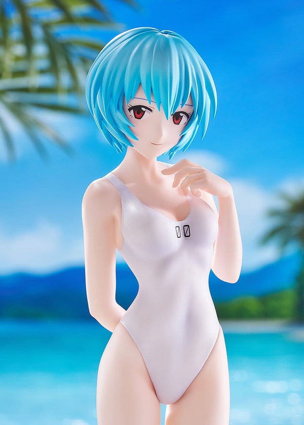 Rebuild of Evangelion - Rei Ayanami: One-Piece Style Ver. - Pop Up Parade Beach Queens (L Size 22 cm)