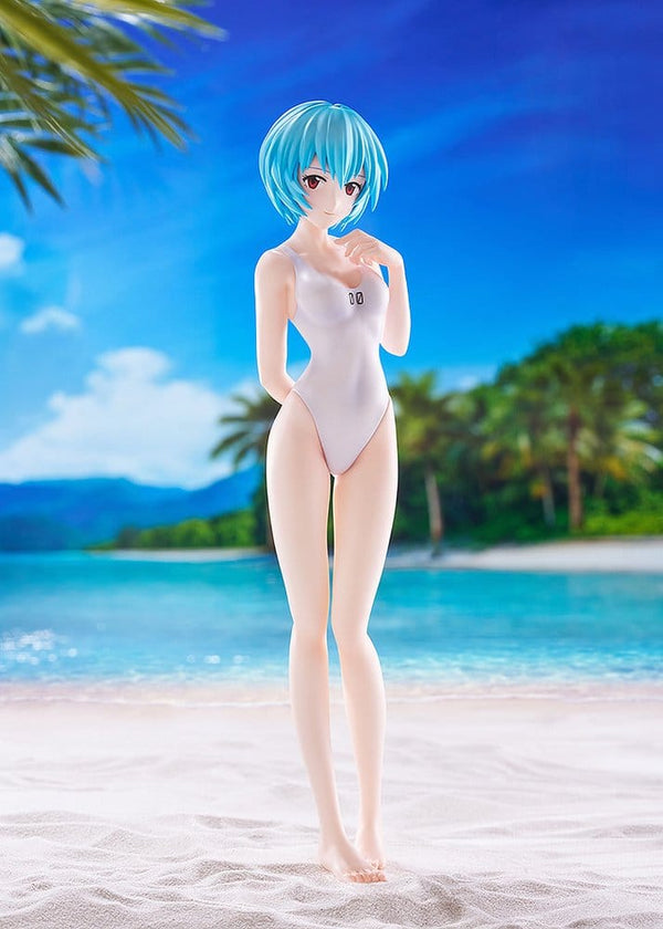 Rebuild of Evangelion - Rei Ayanami: One-Piece Style Ver. - Pop Up Parade Beach Queens (L Size 22 cm)