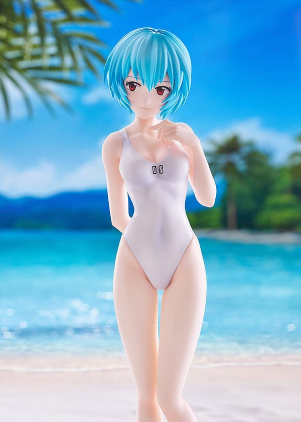 Rebuild of Evangelion - Rei Ayanami: One-Piece Style Ver. - Pop Up Parade Beach Queens (L Size 22 cm)