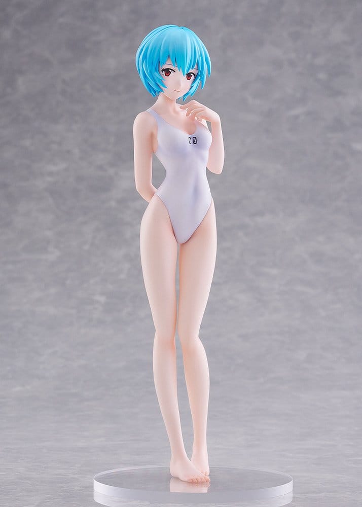 Rebuild of Evangelion - Rei Ayanami: One-Piece Style Ver. - Pop Up Parade Beach Queens (L Size 22 cm)