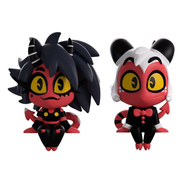 Helluva Boss - Millie & Moxxie - Monitor Buddiez Vinyl Figurer