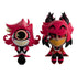 Hazbin Hotel - Alastor & Niffty - Monitor Buddiez Vinyl Figurer (5.8 / 6.6 cm)