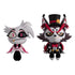 Hazbin Hotel - Angel Dust & Husk - Monitor Buddiez Vinyl Figurer (5.6 cm / 6.4 cm)
