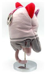 Hazbin Hotel - Vaggie Kitty - Bamse Nøglering (13 cm)