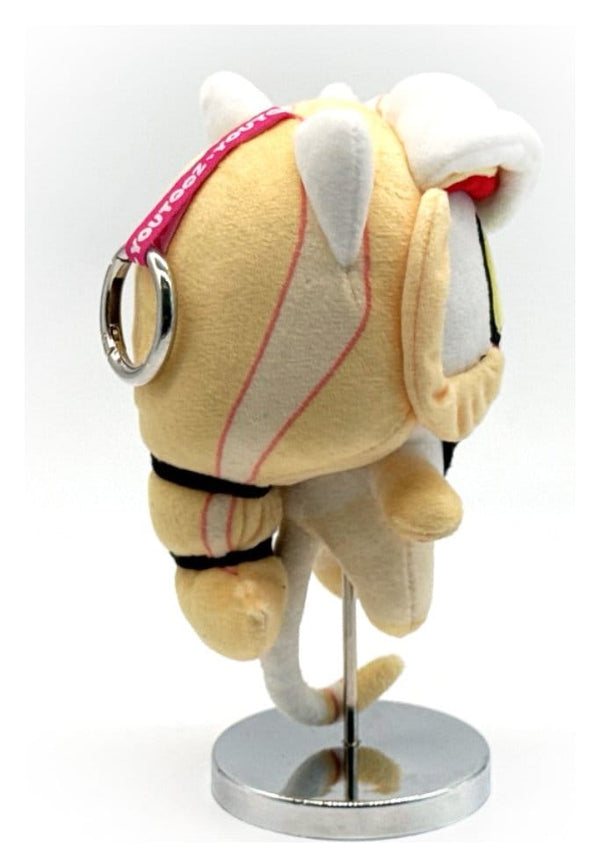Hazbin Hotel - Charlie Kitty - Bamse Nøglering (13 cm)