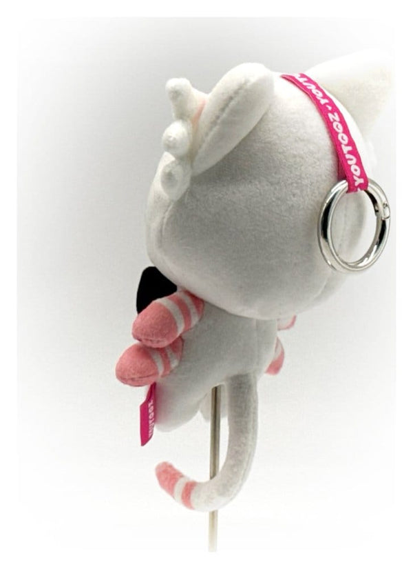 Hazbin Hotel - Angel Dust: Kitty Ver. - Bamse Nøglering (13 cm)