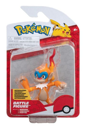 Pokemon - Monferno: Pokémon Battle Mini - PVC Figur (Forudbestilling)