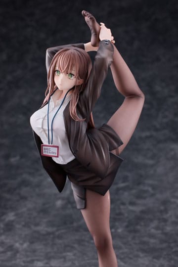 OL-chan Who Doesn't Want to Go to Work - OL-chan: White Ver. Deluxe Edition - 1/6 PVC figur (Forudbestilling)