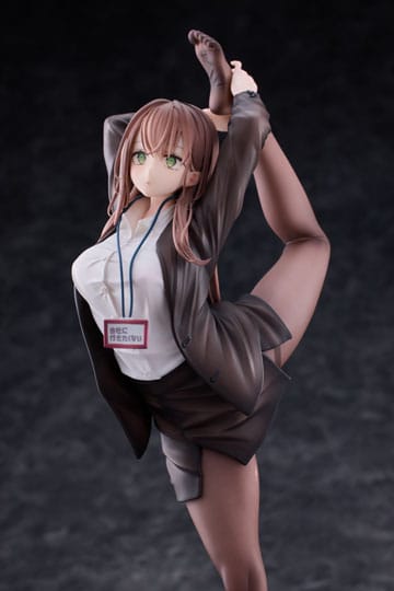 OL-chan Who Doesn't Want to Go to Work - OL-chan: White Ver. Deluxe Edition - 1/6 PVC figur (Forudbestilling)