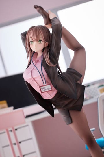 OL-chan Who Doesn't Want to Go to Work  - OL-chan: Pink Ver. Deluxe Edition - 1/6 PVC figur  (Forudbestilling)