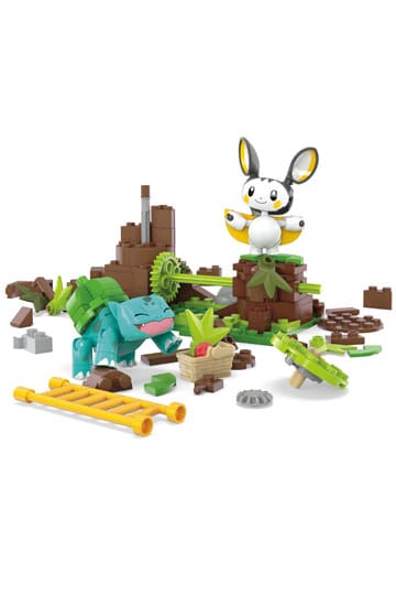 Pokemon - Emolga and Bulbasaur Charming Woods - Mega Construx