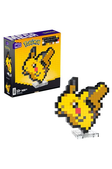 Pokemon - Pikachu Pixel Art - Mega Construx