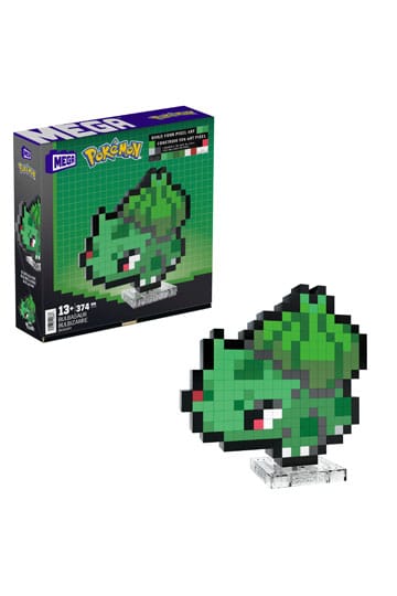 Pokemon - Bulbasaur Pixel Art - Mega Construx