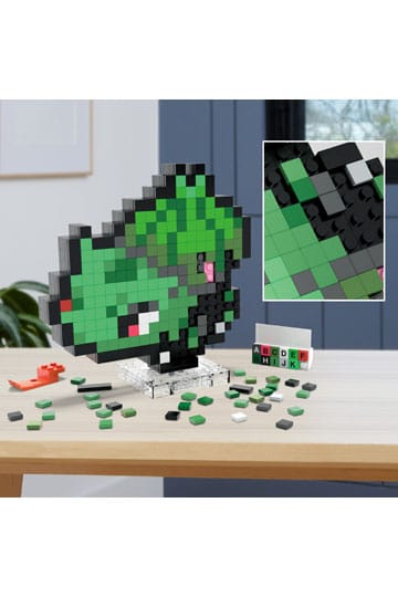 Pokemon - Bulbasaur Pixel Art - Mega Construx