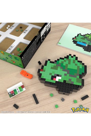 Pokemon - Bulbasaur Pixel Art - Mega Construx