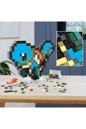 Pokemon - Squirtle Pixel Art - Mega Construx