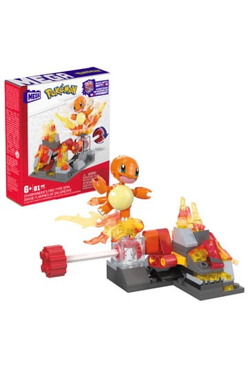 Pokemon - Charmander: Fire-Type Spin ver. - Mega Construx