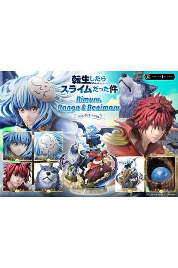 TenSura - Rimuru, Ranga and Benimaru: Masterline Series - 1/6 PVC figur (Forudbestilling)