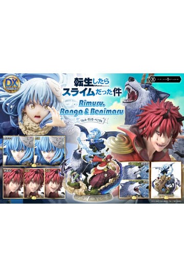 TenSura - Rimuru, Ranga and Benimaru: Masterline Series Deluxe Ver. - 1/6 PVC figur (Forudbestilling)