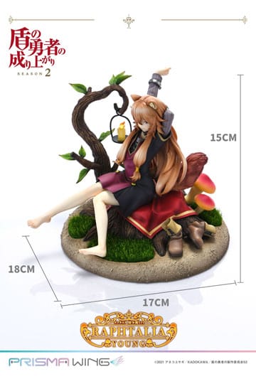 The Rising of the Shield Hero - Raphtalia: Young Prisma Wing Ver. - 1/7 PVC figur (Forudbestilling)