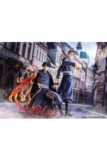 Fullmetal Alchemist - Roy Mustang & Maes Hughes - PVC figur (Forudbestilling)