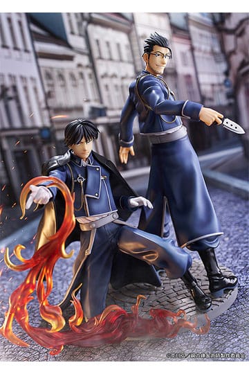 Fullmetal Alchemist - Roy Mustang & Maes Hughes - PVC figur (Forudbestilling)