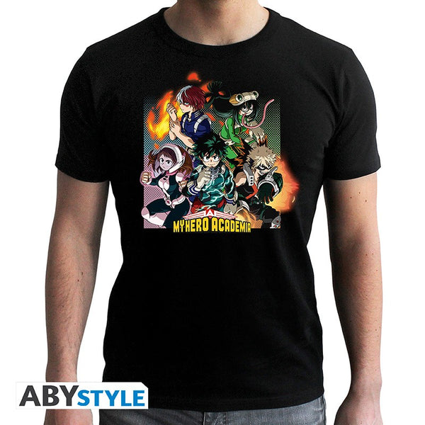 My Hero Academia - T-shirt - Heroes Gruppe: alt ver.