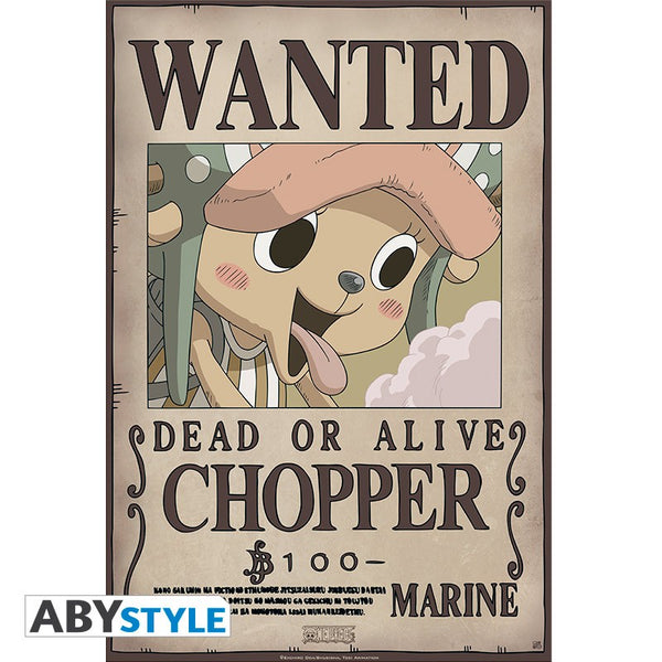 One Piece - Straw Hat Crew Wanted new world ver. - Plakat sæt